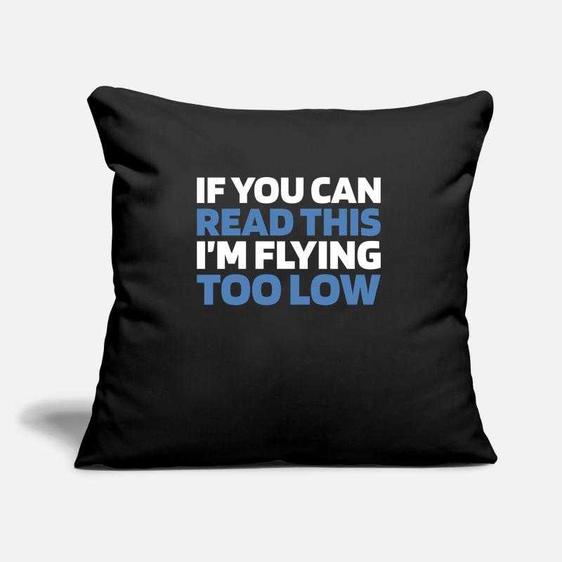 Paramoteur parapente Housse de coussin décorative 45 x 45 cm
