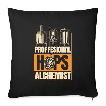 Brewer - Sofa pillowcase 17,3'' x 17,3'' (45 x 45 cm) - black - Front