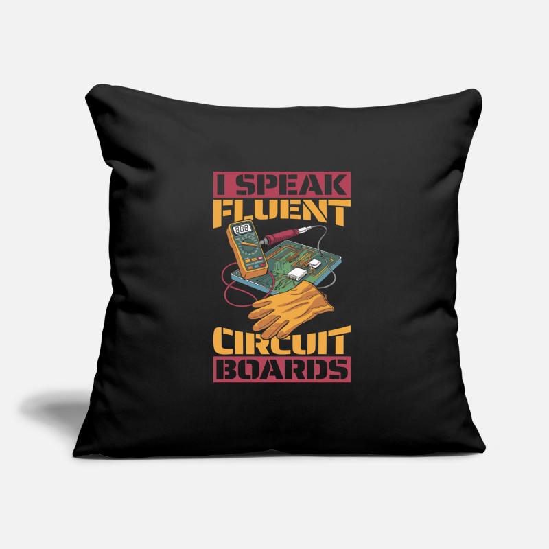 Electrical engineer Sofa pillowcase 17,3'' x 17,3'' (45 x 45 cm)