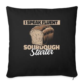 Baker - Sofa pillowcase 17,3'' x 17,3'' (45 x 45 cm) - black - Front