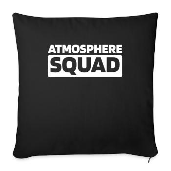 Crane Operator Squad - Sofa pillowcase 17,3'' x 17,3'' (45 x 45 cm) - black - Front