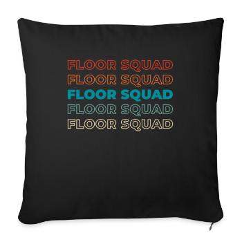 Coast Guard Cadre - Sofa pillowcase 17,3'' x 17,3'' (45 x 45 cm) - black - Front