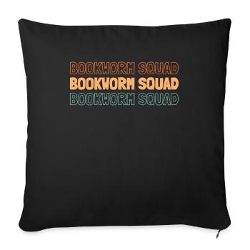 Ingénieur civil Kader - Housse de coussin décorative 45 x 45 cm - noir - Devant