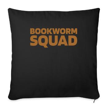 Cameraman Kader - Sofa pillowcase 17,3'' x 17,3'' (45 x 45 cm) - black - Front