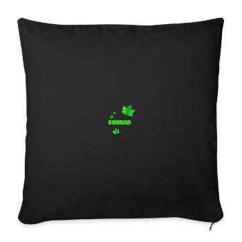 Tree Conrad - Sofa pillowcase 17,3'' x 17,3'' (45 x 45 cm) - black - Front