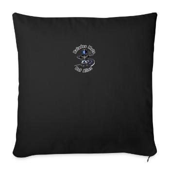 Bof Tee Shirt 02 removebg preview - Housse de coussin décorative 45 x 45 cm - noir - Devant