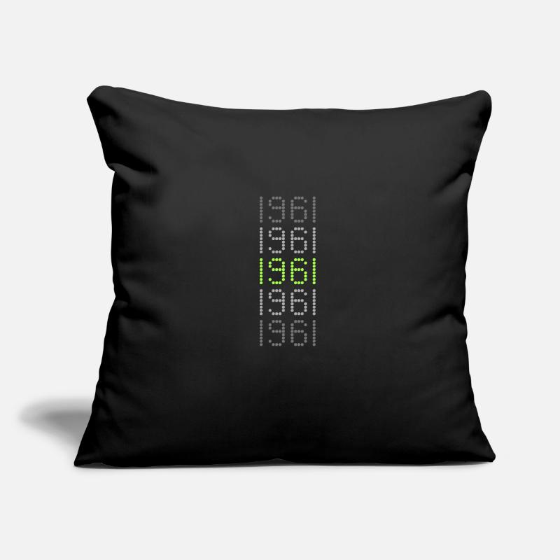 Year 1961 Sofa pillowcase 17,3'' x 17,3'' (45 x 45 cm)