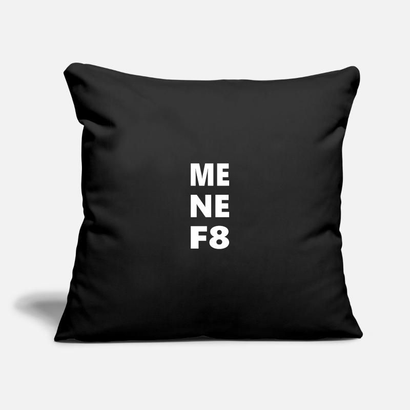 Funny I provocative proverb Sofa pillowcase 17,3'' x 17,3'' (45 x 45 cm)