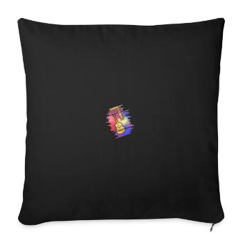 Gift for Benni - Sofa pillowcase 17,3'' x 17,3'' (45 x 45 cm) - black - Front
