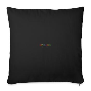 BAVARIA SÖDER LANGUAGE GENDERING - Sofa pillowcase 17,3'' x 17,3'' (45 x 45 cm) - black - Front
