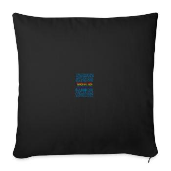 ARC 1959 - Sofa pillowcase 17,3'' x 17,3'' (45 x 45 cm) - black - Front