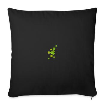 Cadeau pour Petra - Housse de coussin décorative 45 x 45 cm - noir - Devant