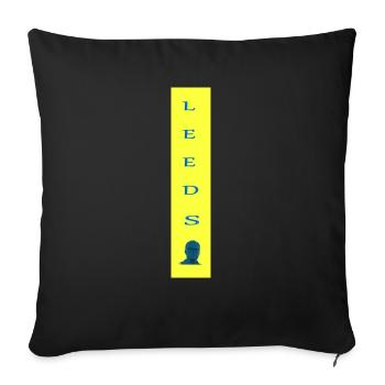 leeds bielsa marcelo - Housse de coussin décorative 45 x 45 cm - noir - Devant