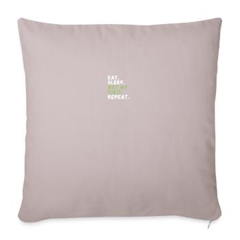 Kiwi Fruit Gardening Lover Hobby - Sofa pillowcase 17,3'' x 17,3'' (45 x 45 cm) - light taupe - Front