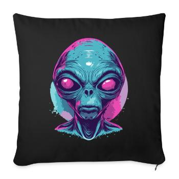 Alien - Sofakissenbezug 45 x 45 cm - Schwarz - Vorne