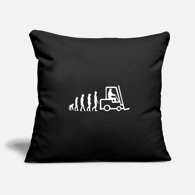 Chariot élévateur Evolution Chariots élévateurs Housse de coussin décorative 45 x 45 cm
