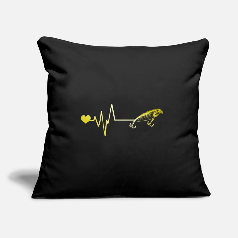 Fish Hook Pulse Sofa pillowcase 17,3'' x 17,3'' (45 x 45 cm)
