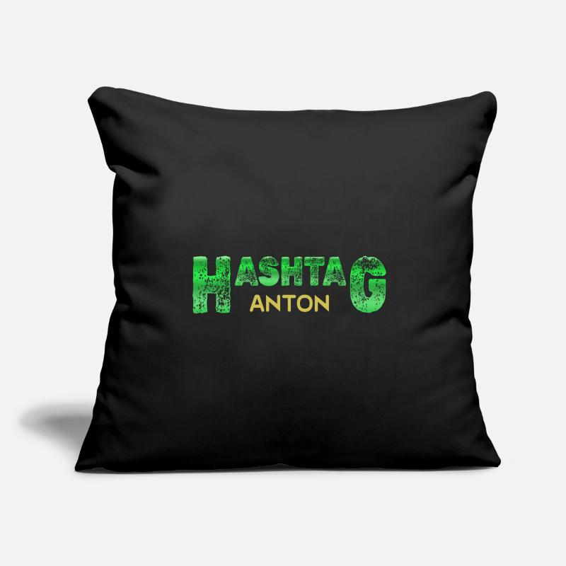 Hashtag Anton Housse de coussin décorative 45 x 45 cm