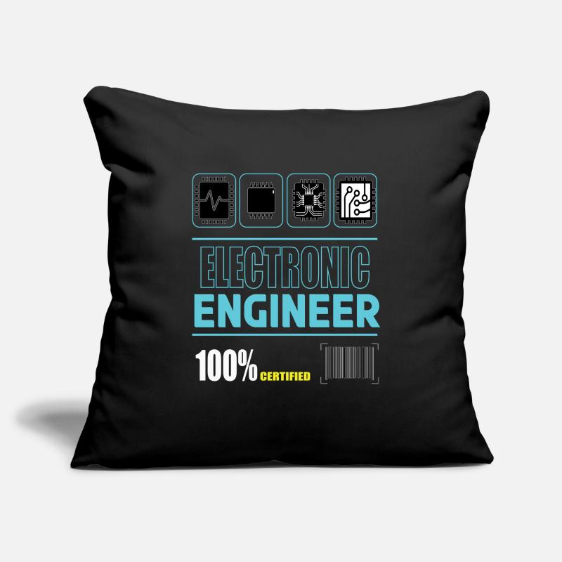 Electrical Engineer Electrical Engineer Electrical Engineering Sofa pillowcase 17,3'' x 17,3'' (45 x 45 cm)