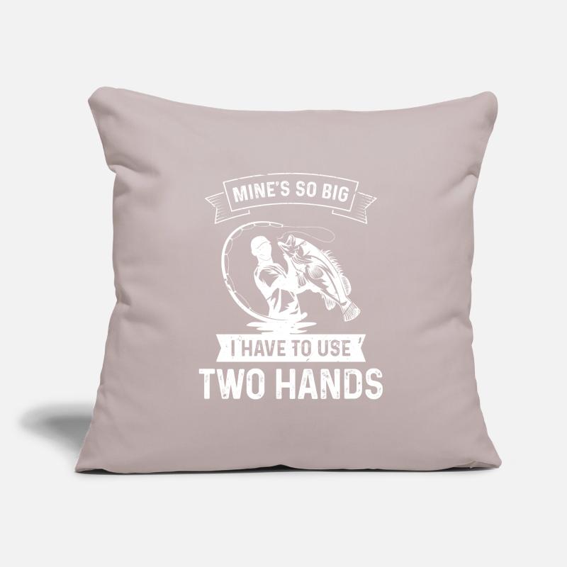 Mine is so big that I use two hands. Sofa pillowcase 17,3'' x 17,3'' (45 x 45 cm)