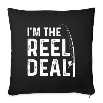 Je suis le numéro un sur le crochet - Housse de coussin décorative 45 x 45 cm - noir - Devant