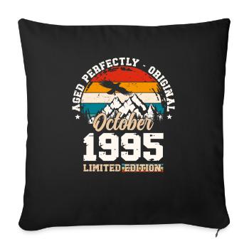 30e anniversaire Légende Octobre 1995 Volume 95 - Housse de coussin décorative 45 x 45 cm - noir - Devant