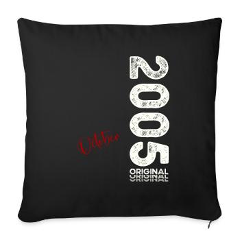 20th Birthday Legend October 2005 Volume 05 - Sofa pillowcase 17,3'' x 17,3'' (45 x 45 cm) - black - Front