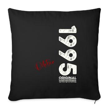 30th Birthday Legend October 1995 Volume 95 - Sofa pillowcase 17,3'' x 17,3'' (45 x 45 cm) - black - Front