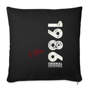 38e anniversaire Légende Octobre 1986 Volume 86 - Housse de coussin décorative 45 x 45 cm - noir - Devant