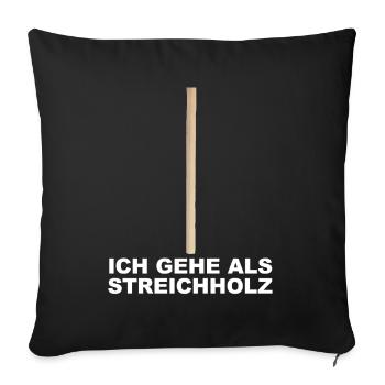 Carnival Carnival Carnival Costume Match - Sofa pillowcase 17,3'' x 17,3'' (45 x 45 cm) - black - Front