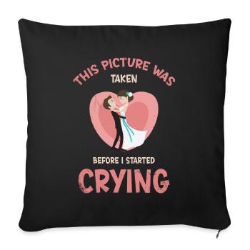 This picture was taken before I was selected for the - Sofa pillowcase 17,3'' x 17,3'' (45 x 45 cm) - black - Front