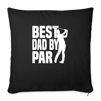 Golf Cart Balls Sport - Sofa pillowcase 17,3'' x 17,3'' (45 x 45 cm) - black - Front