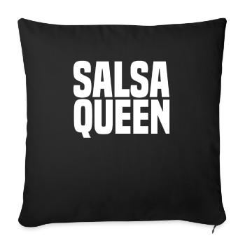 Salsa Dancing Dancing Music Practicing Latin - Sofa pillowcase 17,3'' x 17,3'' (45 x 45 cm) - black - Front
