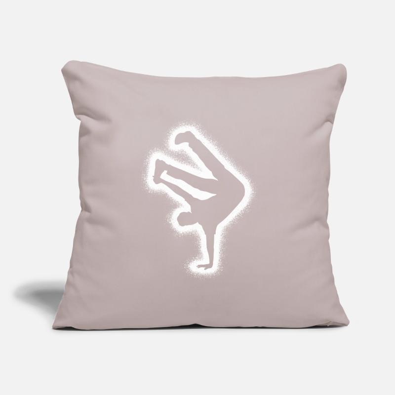 Breakdance Dancing Breakdancer Kids Breakdancer Sofa pillowcase 17,3'' x 17,3'' (45 x 45 cm)