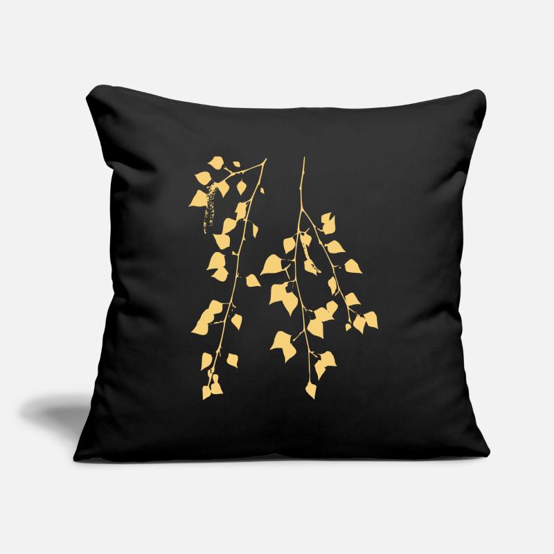 Birch Branch - Nature - Sustainable - Forest Tree Sofa pillowcase 17,3'' x 17,3'' (45 x 45 cm)