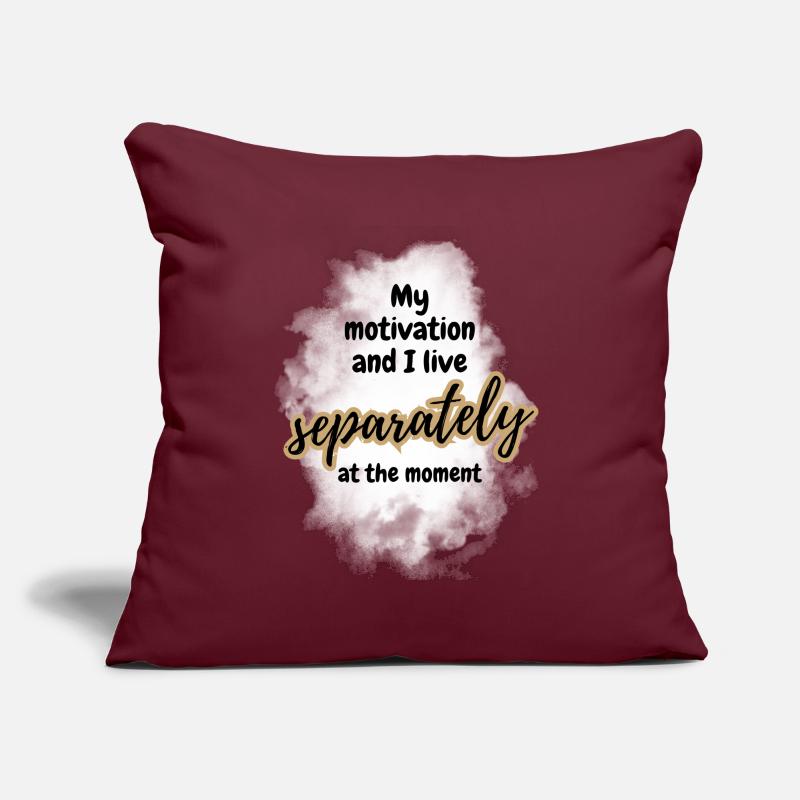 POSITIVE ATTITUDE MINDSET Motivation Sofa pillowcase 17,3'' x 17,3'' (45 x 45 cm)