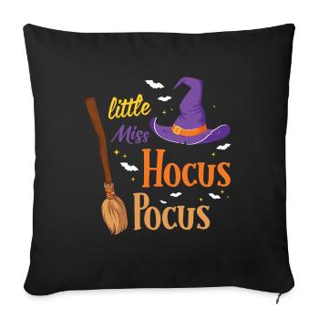 Skull Horror Halloween Gift - Sofa pillowcase 17,3'' x 17,3'' (45 x 45 cm) - black - Front