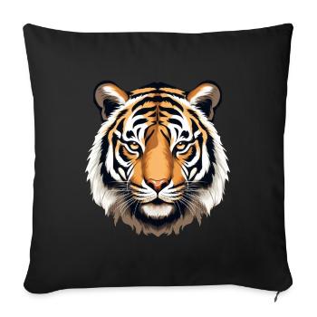 Towing service DNA - It's in my DNA design - Sofa pillowcase 17,3'' x 17,3'' (45 x 45 cm) - black - Front