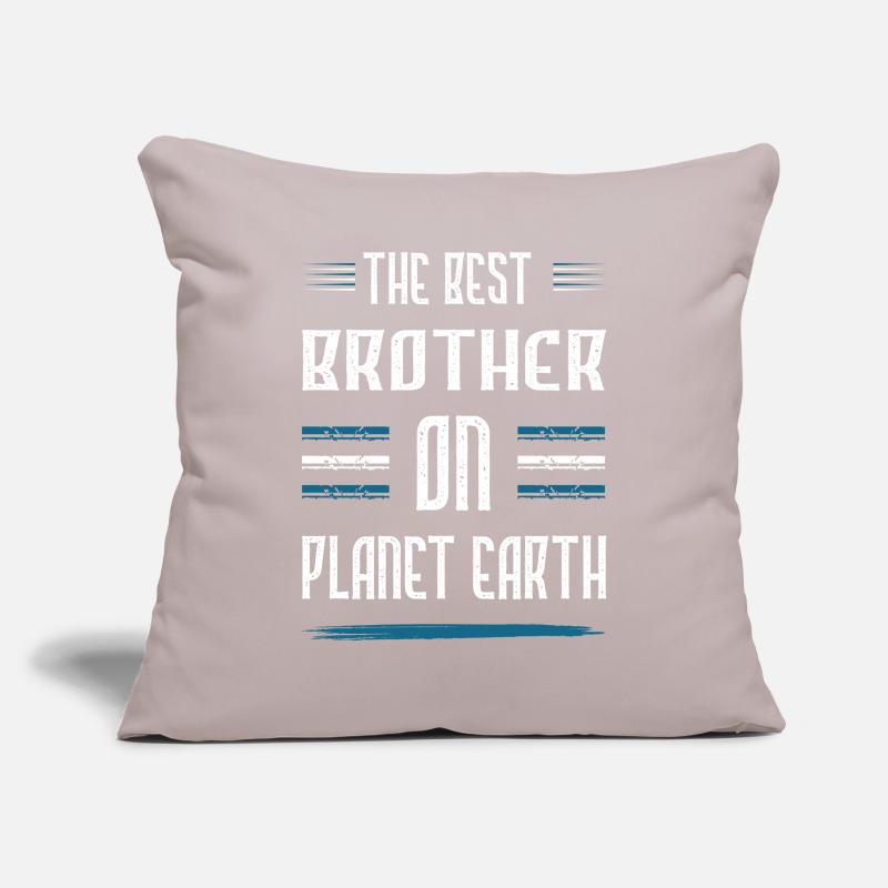 Bester Bruder Spruch Sofakissenbezug 45 x 45 cm