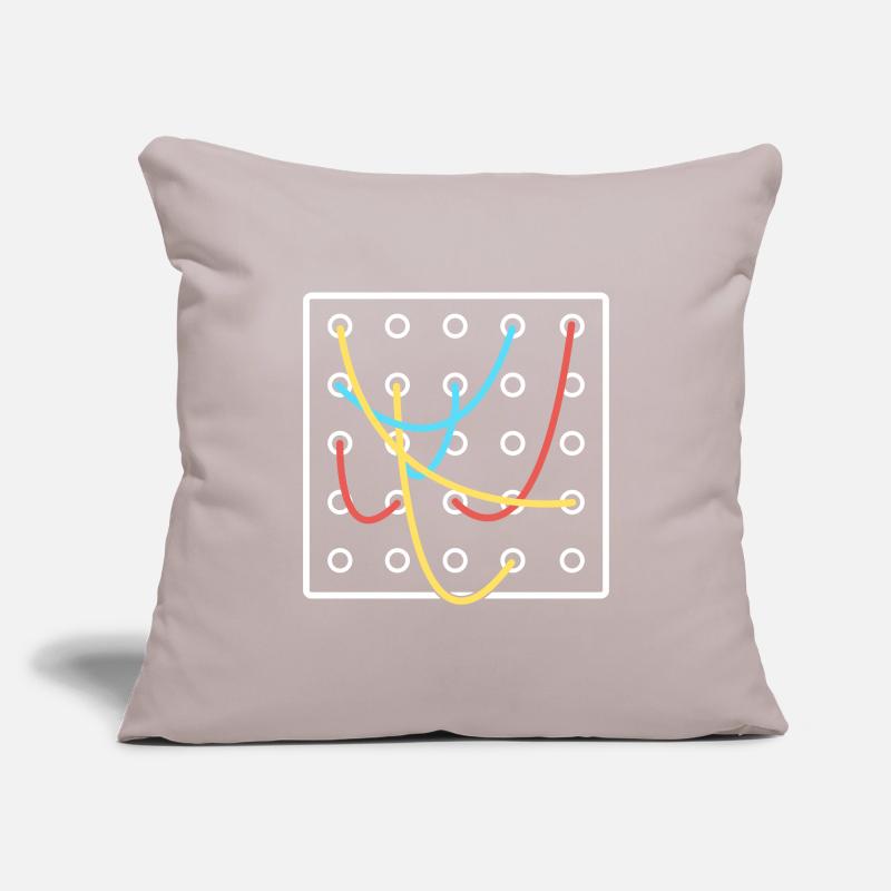 Modular Synthesizer Vintage Keyboard Analog Sofa pillowcase 17,3'' x 17,3'' (45 x 45 cm)