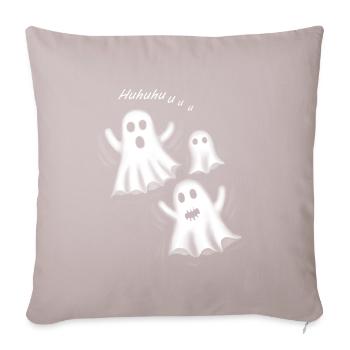 ghosts - Sofa pillowcase 17,3'' x 17,3'' (45 x 45 cm) - light taupe - Front