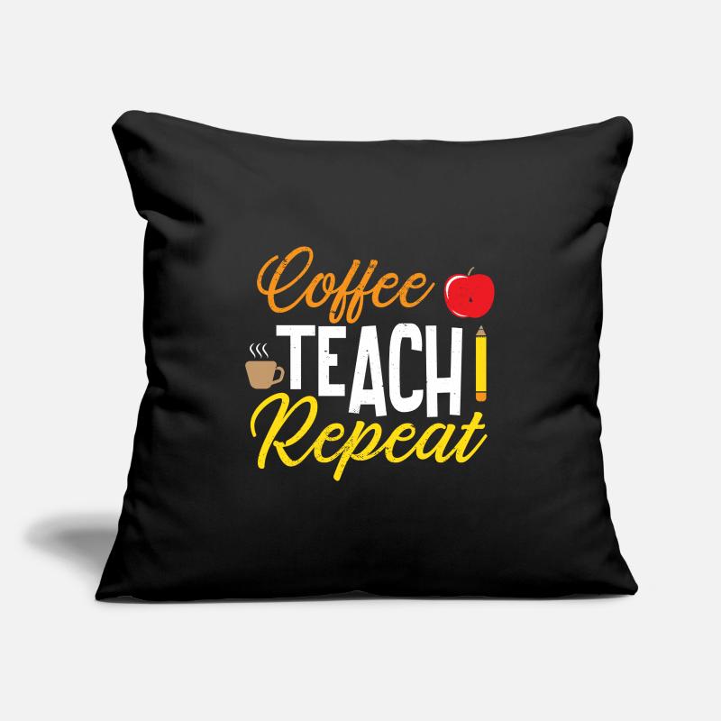 Enseignant École primaire Enseignant Enseignant École secondaire Housse de coussin décorative 45 x 45 cm