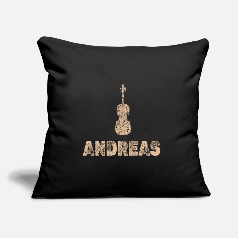 Violoncelle Andreas Housse de coussin décorative 45 x 45 cm