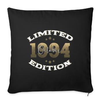 30e anniversaire Original octobre 1994 Volume 94 - Housse de coussin décorative 45 x 45 cm - noir - Devant