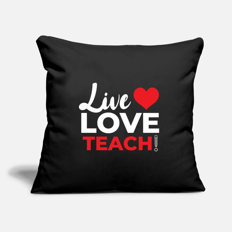 Enseignant École primaire Enseignant Enseignant École secondaire Housse de coussin décorative 45 x 45 cm