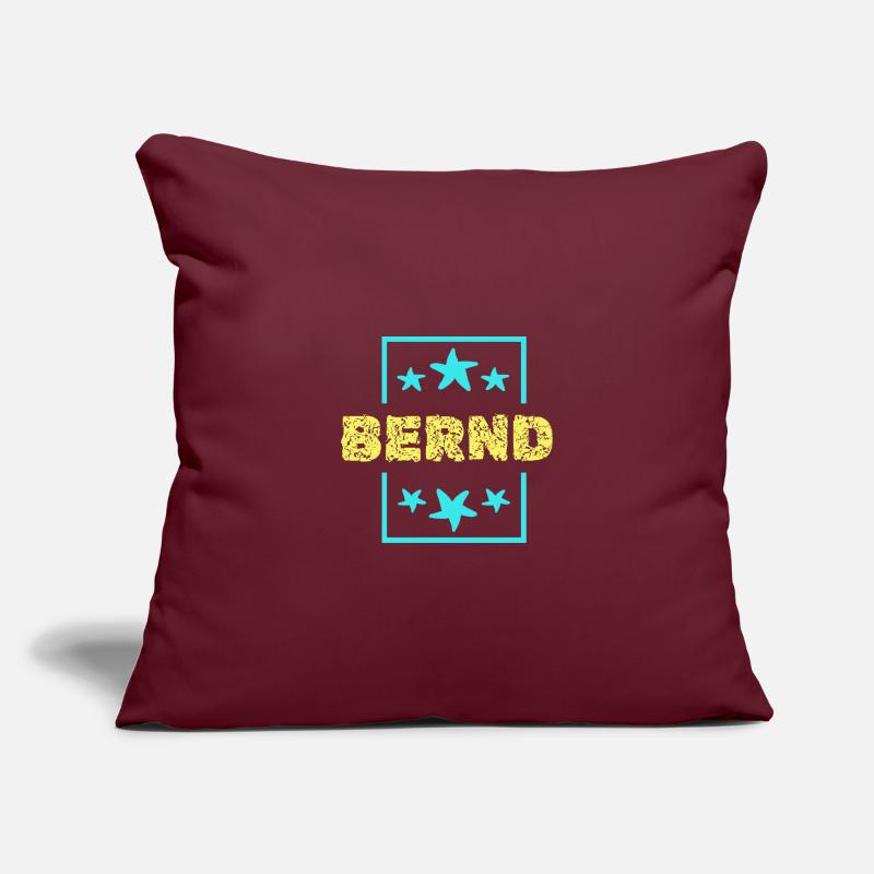 First name Bernd Sofa pillowcase 17,3'' x 17,3'' (45 x 45 cm)