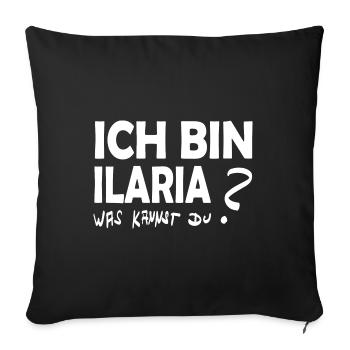 kannst ilaria - Sofakissenbezug 45 x 45 cm - Schwarz - Vorne