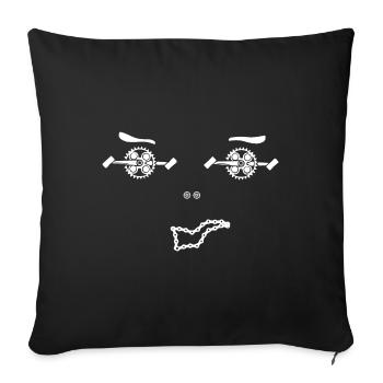 Cycle - (9) - Housse de coussin décorative 45 x 45 cm - noir - Devant