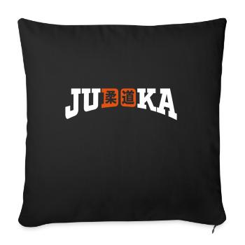 Judo judo - Sofa pillowcase 17,3'' x 17,3'' (45 x 45 cm) - black - Front