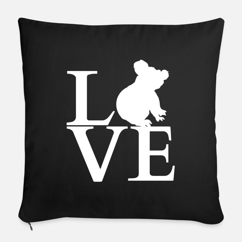 Love Koala Bear Sofa pillowcase 17,3'' x 17,3'' (45 x 45 cm)